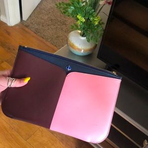 Leather Kate Spade Clutch/Wristlet